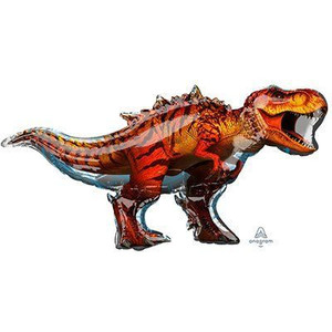Balloon Foil 114cm Inflated Dinosaur Jurassic World