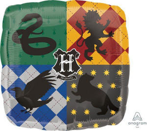 Balloon Foil 43cm Inflated Harry Potter Square Shape Balloon Foil 43cm Inflated Harry Potter Square Shape