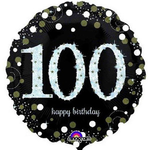 Balloon Foil 45cm 100 Inflated Sparkling Celebration Holographic Balloon Foil 45cm 100 Inflated Sparkling Celebration Holographic