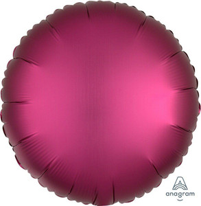 Balloon Foil 43cm Inflated Shape Pomegranate Round