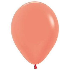 Balloon 30cm Inflated Neon Orange Sempertex Latex Each Balloon 30cm Inflated Neon Orange Sempertex Latex Each