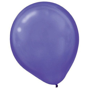 Balloon 30cm Inflated Pearl Purple Latex Each Balloon 30cm Inflated Pearl Purple Latex Each