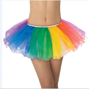 Costume Adult Tutu Rainbow Costume Adult Tutu Rainbow
