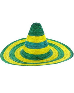 Hat Sombrero Australia Green & Gold Hat Sombrero Australia Green & Gold