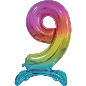 Balloon Foil 76cm 9 Standing Rainbow Shape Balloon Foil 76cm 9 Standing Rainbow Shape