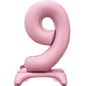 Balloon Foil 76cm 9 Standing Pastel Pink Shape Balloon Foil 76cm 9 Standing Pastel Pink Shape