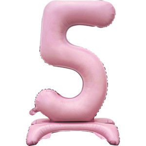Balloon Foil 76cm 5 Standing Pastel Pink Shape Balloon Foil 76cm 5 Standing Pastel Pink Shape