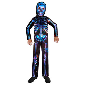 Child Neon Skeleton Boy