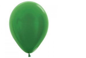 Balloon 30cm Inflated Hi-Float Metallic Emerald Green Latex Each Balloon 30cm Inflated Hi-Float Metallic Emerald Green Latex Each