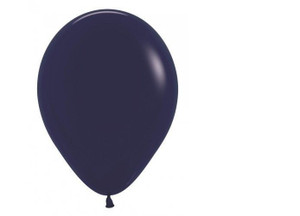 Balloon 30cm Inflated Hi-Float Navy Blue Sempertex Latex Each Balloon 30cm Inflated Hi-Float Navy Blue Sempertex Latex Each