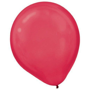 Balloon 30cm Inflated Hi-Float Pearl Apple Red Latex Each Balloon 30cm Inflated Hi-Float Pearl Apple Red Latex Each