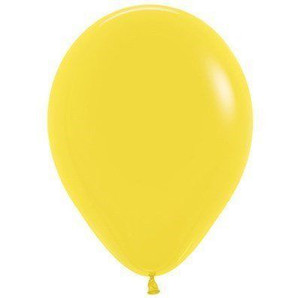 Balloon 30cm Inflated Hi-Float Yellow Latex Each Balloon 30cm Inflated Hi-Float Yellow Latex Each