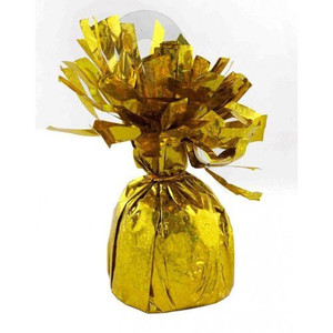 Balloon Weight Gold Holographic 165gms