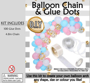 Balloon Chain & Glue Dots Garland Kit DIY