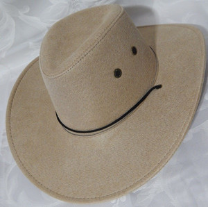 Hat Sandstone Coubra Aussie Suede Feel Hat Sandstone Coubra Aussie Suede Feel