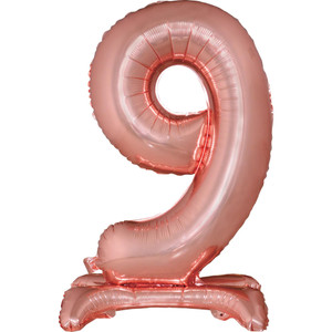 Balloon Foil 76cm 9 Standing Rose Gold Balloon Foil 76cm 9 Standing Rose Gold