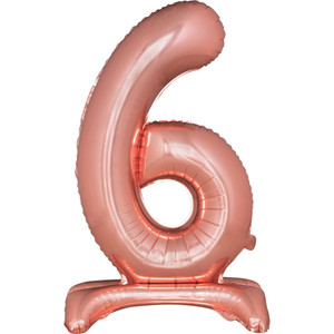 Balloon Foil 76cm 6 Standing Rose Gold Balloon Foil 76cm 6 Standing Rose Gold
