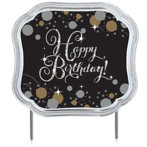 Cake Topper Sparkling Celebration Add Any Age Cake Topper Sparkling Celebration Add Any Age