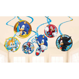 Swirl Sonic The Hedgehog 12pk