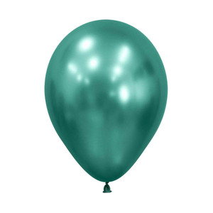 Balloon 30cm Inflated Aurora Green Reflex Latex Each Balloon 30cm Inflated Aurora Green Reflex Latex Each