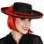 Hat Day of The Dead Black & Red Hat Day of The Dead Black & Red