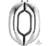 Balloon Foil 90cm 0 Silver Shape
