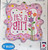 Balloon Foil 46cm It's A girl Square Shape Holographic Balloon Foil 46cm It's A girl Square Shape Holographic