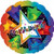 Balloon Foil 43cm Congratulations 3D Stars