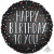 Balloon Foil 45cm Happy Birthday To You Black Balloon Foil 45cm Happy Birthday To You Black