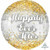 Balloon Clear 38cm Orbz Happily Ever After Wedding