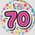 Badge 70 I'm Large Pink 150mm