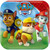 Plate Snack Paw Patrol Square Paper 8pk