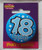 Badge 18 Small Blue 55mm