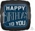 Balloon Foil 43cm Happy Birthday To You Square Shape Balloon Foil 43cm Happy Birthday To You Square Shape
