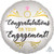Balloon Foil 45cm Congratulations On Your Engagement Satin Luxe Balloon Foil 45cm Congratulations On Your Engagement Satin Luxe