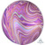 Balloon Foil 38cm Orbz Marblez Purple Balloon Foil 38cm Orbz Marblez Purple