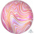 Balloon Foil 38cm Orbz Marblez Pink Balloon Foil 38cm Orbz Marblez Pink
