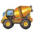 Balloon Foil Airz Cement Mixer
