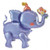 Balloon Foil Airz Elephant