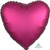 Balloon Foil 43cm Inflated Shape Pomegranate Heart