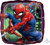 Balloon Foil 43cm Inflated Spiderman Square Shape Balloon Foil 43cm Inflated Spiderman Square Shape