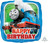 Balloon Foil 43cm Inflated Thomas & Friends Happy Birthday Square Shape