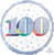 Balloon Foil 45cm 100 Inflated Here's To Your Birthday Holographic Balloon Foil 45cm 100 Inflated Here's To Your Birthday Holographic