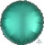 Balloon Foil 43cm Inflated Shape Luxe Jade Round