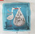 Balloon Foil 46cm Inflated It's A Boy Stork Square Shape Balloon Foil 46cm Inflated It's A Boy Stork Square Shape