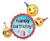 Balloon Foil 91cm Inflated Happy Birthday Emoji Supershape Balloon Foil 91cm Inflated Happy Birthday Emoji Supershape