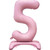 Balloon Foil 76cm 5 Standing Pastel Pink Shape