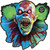 Cutout Creepy Carnival Black Light Reactive