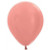 Balloon 30cm Inflated Hi-Float Metallic Rose Gold Latex Each