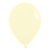 Balloon 30cm Inflated Hi-Float Pastel Yellow Latex Each
